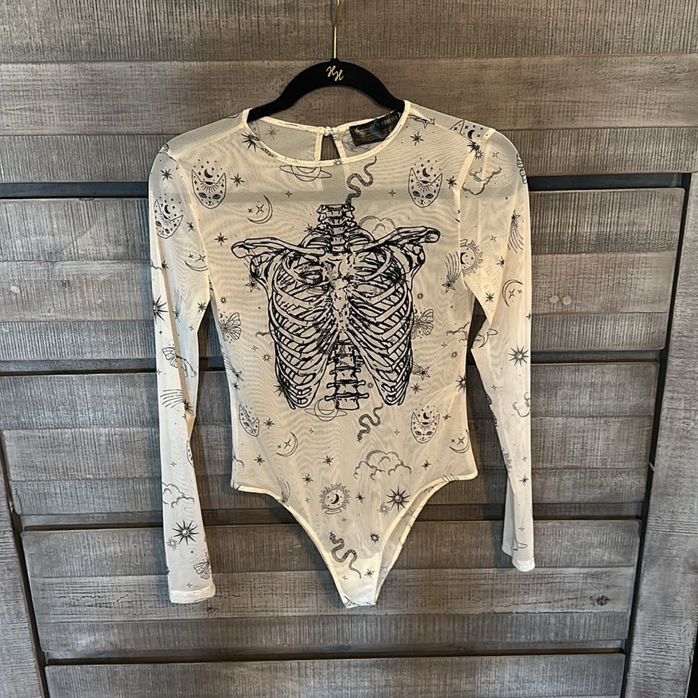 NWOT Fredericks of Hollywood for Forever 21 bodysuit M